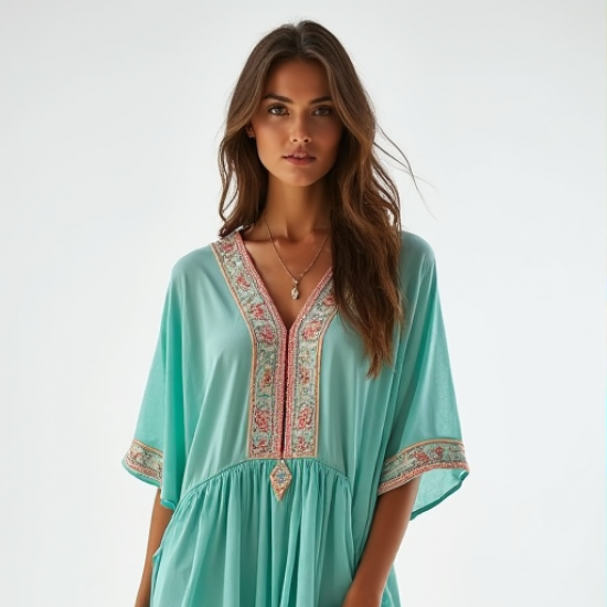 Serenity Shores Women's Kaftan Cover-Up