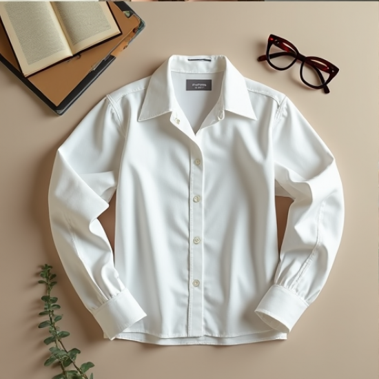 EcoChic Women's Organic Cotton Poplin Shirt