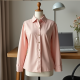 Elegant Back-Button Blouse