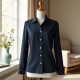 Elegant Back-Button Blouse