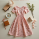 Vintage Blossom Tea Dress