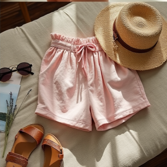 Luxe Linen Breeze Shorts
