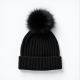 Cozy Luxe Pom-Pom Beanie