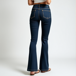Elysian Elegance Bootcut Denim Jeans