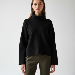 Cozy Luxe Funnel Neck Pullover