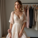 Ethereal Lace Duster Coat