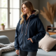 Cozy Luxe Faux Fur Lined Hoodie
