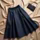 Elegance in Brocade: Women's Evening Skirt