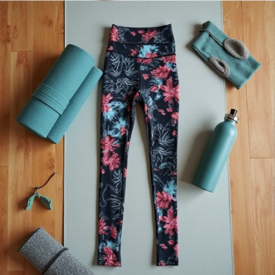 EcoChic Printed Yoga Leggings