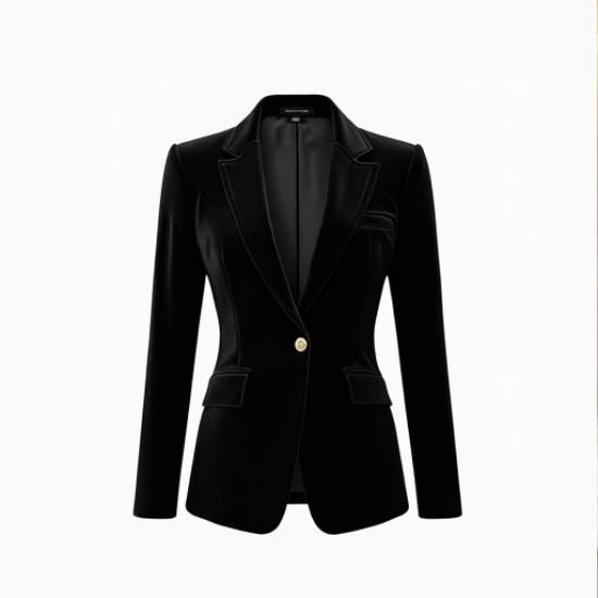 Velvet Elegance Evening Jacket