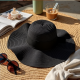 Sunkissed Elegance Wide Brim Visor