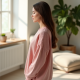 Cozy Luxe Ribbed Crew Sweatshirt