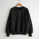 Chic Comfort Half Button Sweatshirt