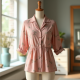 Vintage Blossom Tea Blouse