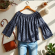 Boho Chic Tassel Blouse