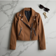 Urban Chic Suede Biker Jacket
