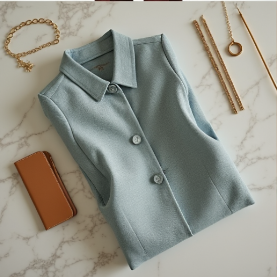 Elysian Elegance Jacquard Jacket