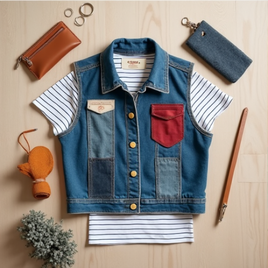 Urban Rebel Denim Vest