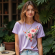 Blossom Breeze Floral Tee