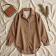 Chic Comfort Corduroy Overshirt