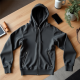 Urban Chic Asymmetric Zip Hoodie