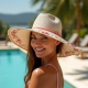 Beach Babe Embroidered Sun Hat