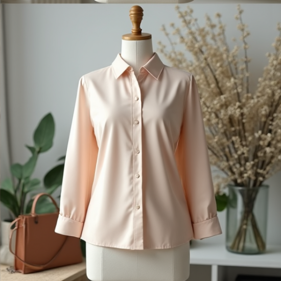Chic Petite Tailored Blouse