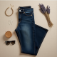 Elysian Elegance Bootcut Denim Jeans