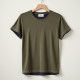 Chic Contrast Stitch Tee